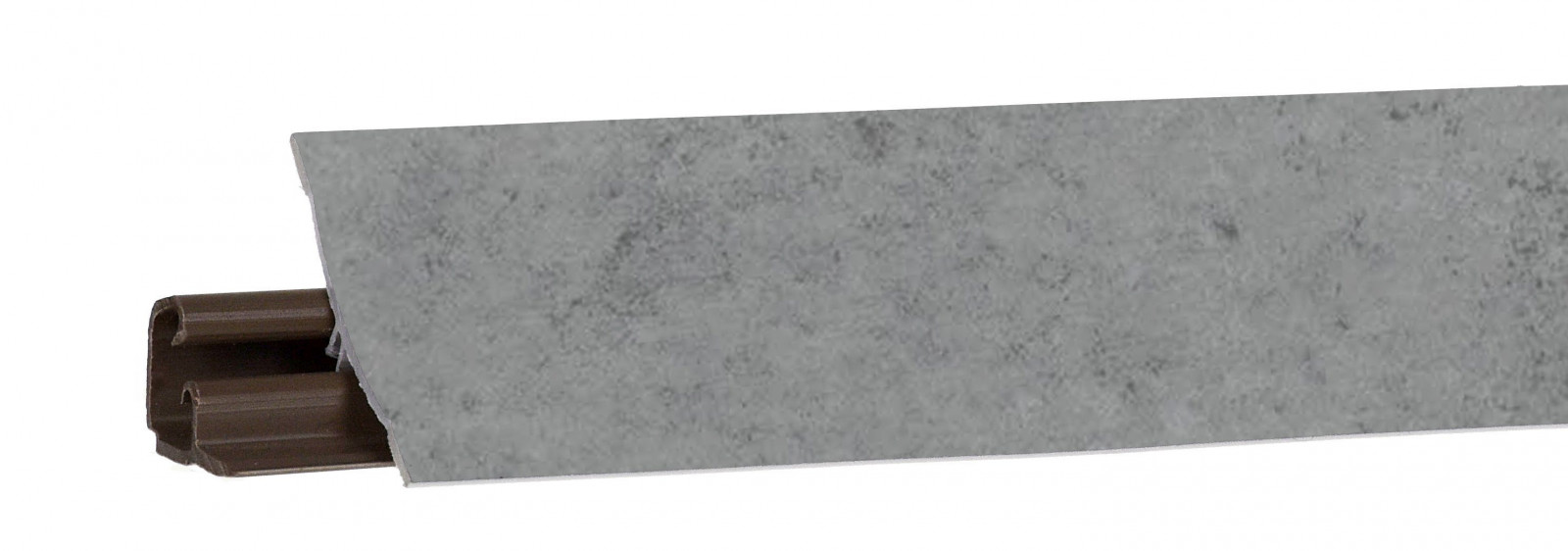 Плинтус пристенный, бетон LB-231-6016 3,0 м - фото - 1