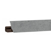 Плинтус пристенный, бетон LB-231-6016 3,0 м - фото - 1