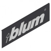 Legrabox Внешняя заглушка с лого "Blum", т.чёрн., симм. ZA7.0700.BLABD V1000TS-M - фото - 1