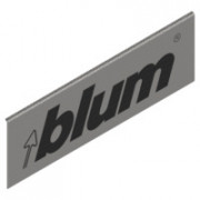 Legrabox Внешняя заглушка с лого "Blum", нерж., симм. ZA7.0709.BLAB IM1000IN-G - фото - 1