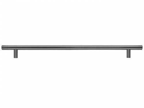 Ручка рейлинговая 160мм хром мат - фото - 1