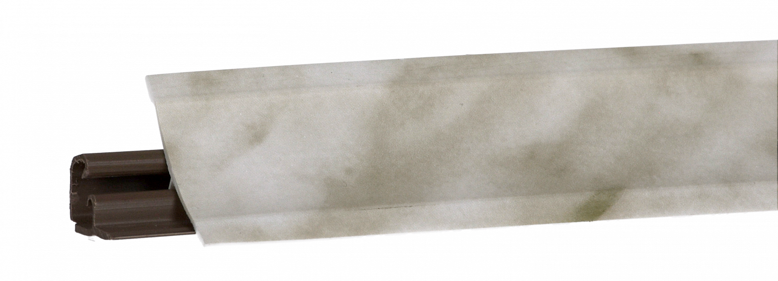 Плинтус пристенный, мрамор карарра LB-231-6148 3,0 м - фото - 1