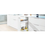 AXN45G TANDEMBOX antaro SPACE TWIN для узк. шк. (выс. M+D) 450мм, сер. 378M45B0SA *AXN45G MR906 - фото - 1