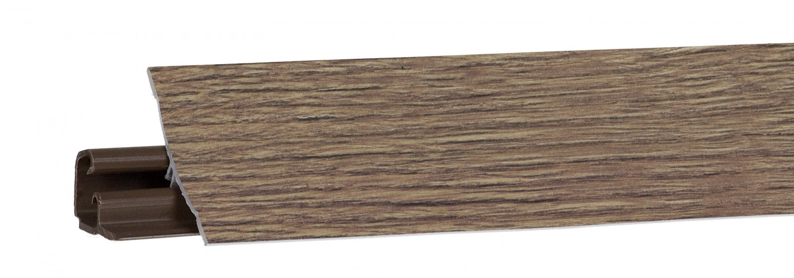 Плинтус пристенный, дуб галифакс табак 3,0 м LB-231-6160 KORNER - фото - 1