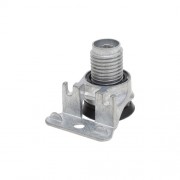 MLS.SA.3T.Z25.BL Ножка накладная регулируемая, с шипами, отделка цинк - фото - 1