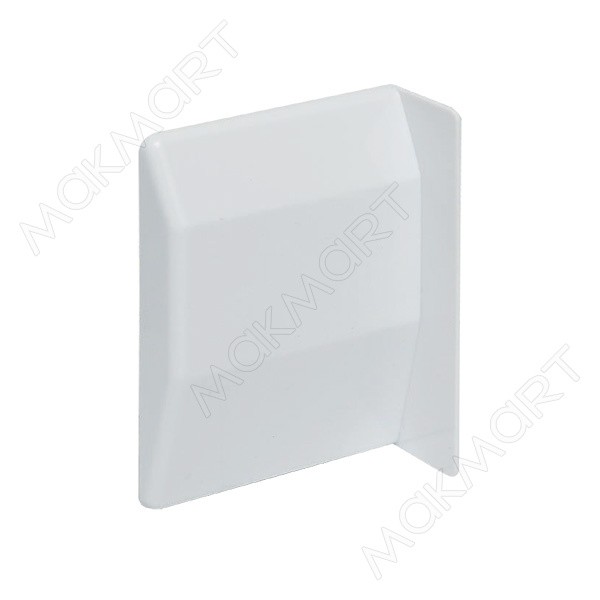 MHB.C07.CP.L1.WH Martex C07 Крышечка декоративная для подвески арт.MHB.C07.BV, левая, цвет белый гл - фото - 1