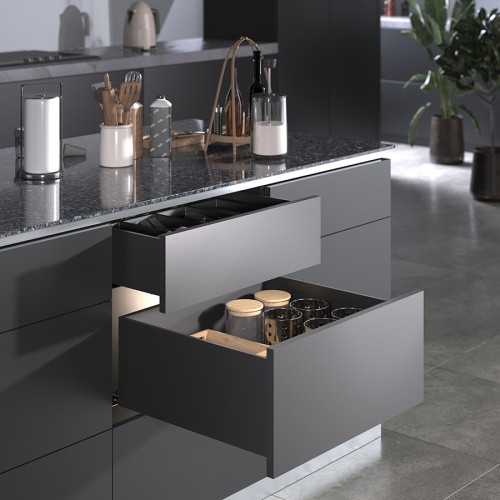 M-ART.9M.217500.S.OG M’АртБокс/M’Artbox 9M Soft Комплект ящика H=217, L=500, отделка орион серый - фото - 1