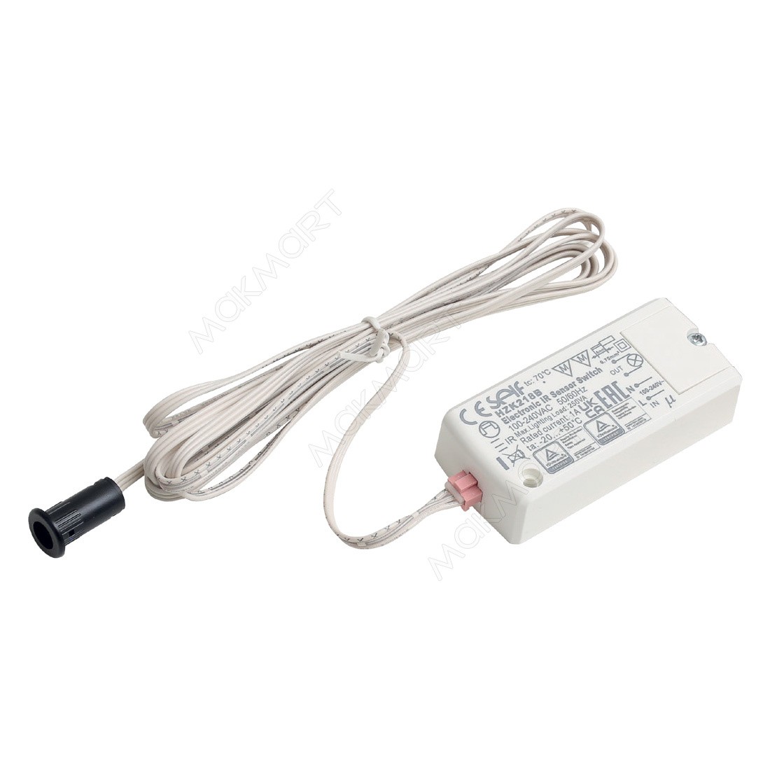 HW.001.031.11 IR-датчик открывания фасада врезной, 250W, 100-240V - фото - 1