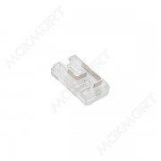 M-COB.SMD.2PIN.8MM.M Коннектор быстрозажимной для ленты угловой (лента–лента), 2-контактный, 8 мм, C - фото - 1