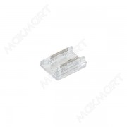 M-COB.SMD.2PIN.8MM.A Коннектор быстрозажимной для ленты (лента–лента), 2-контактный, 8 мм, COB/SMD - фото - 1