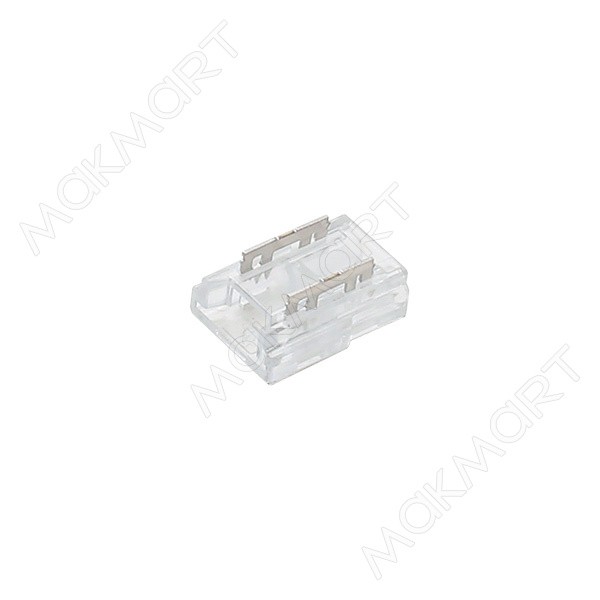 M-COB.SMD.2PIN.8MM.D Коннектор быстрозажимной для ленты (провод–лента), 2-контактный, 8 мм, COB/SMD - фото - 1