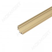 HW.012.1616LG.3000.PR.Gold Профиль 1616LG для LED подсветки накладной, L=3000 мм, отделка золото (ан - фото - 1