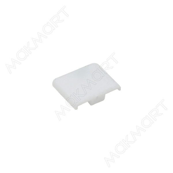 MSS.SH.15.C1.WH Заглушка для полкодержателя MSS.SH.15.S1, цвет белый - фото - 1