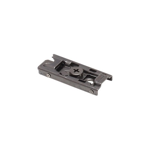 MP.661.H0.BN МakMart Corso Ответная планка прямоугольная Н0 под шуруп, Clip-on (cam), отделка черный - фото - 1
