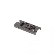 MP.661.H0.BN МakMart Corso Ответная планка прямоугольная Н0 под шуруп, Clip-on (cam), отделка черный - фото - 1