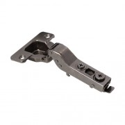 MH.614.21.S08.B МakMart Corso Петля 105 полунакладная с доводчиком, Clip-on (cam), отделка черный н - фото - 1
