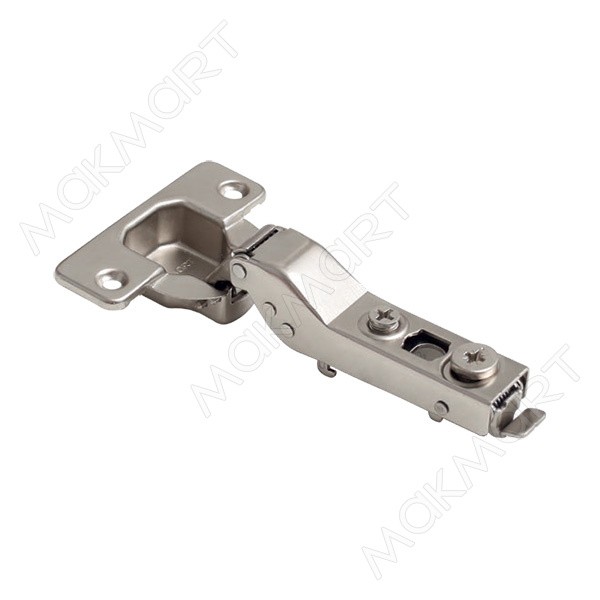 MH.611.21.S08.N МakMart Corso Петля 105 полунакладная без пружины, 48мм, Clip-on (cam), отделка ни - фото - 1