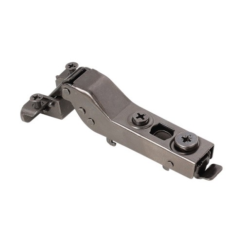 MH.611.51.S08.BN МakMart Corso Петля 105 полунакладная без пружины, для алюминиевой рамки, Clip-on ( - фото - 1