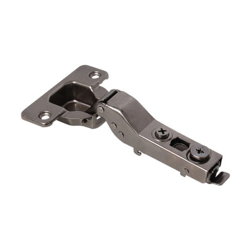 MH.611.21.S08.BN МakMart Corso Петля 105 полунакладная без пружины, 48мм, Clip-on (cam), отделка чер - фото - 1