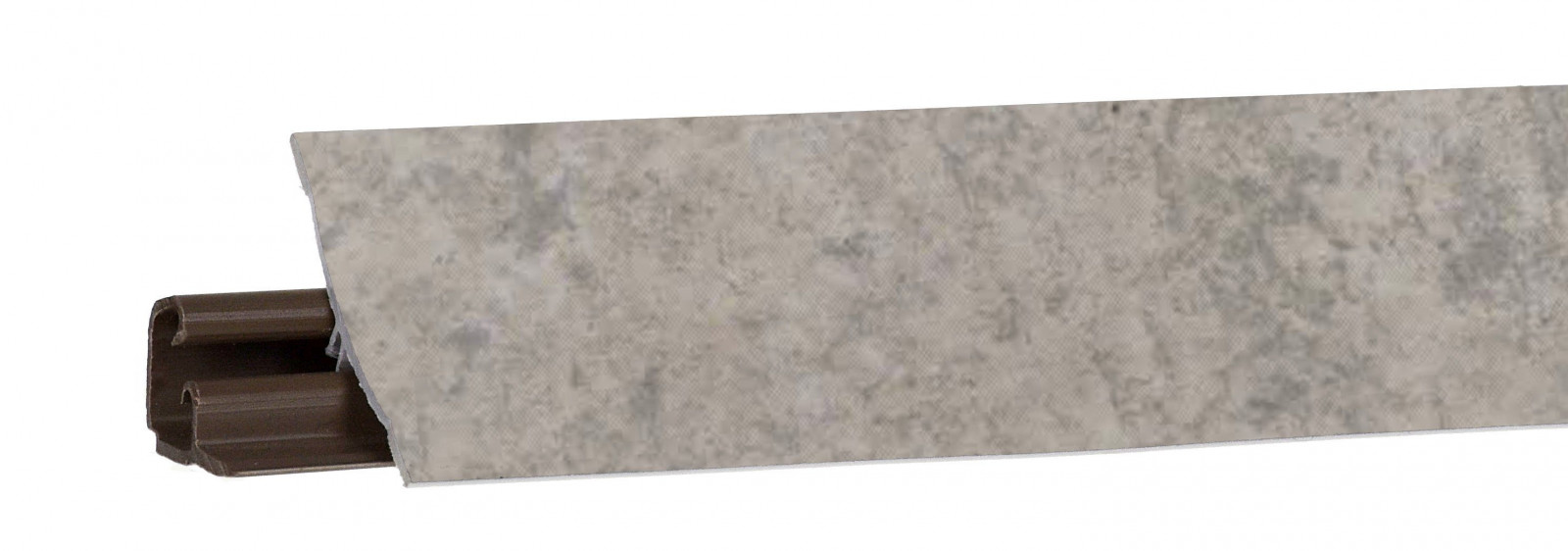 Плинтус пристенный, неолит серый LB-231-686 3,0 м - фото - 1