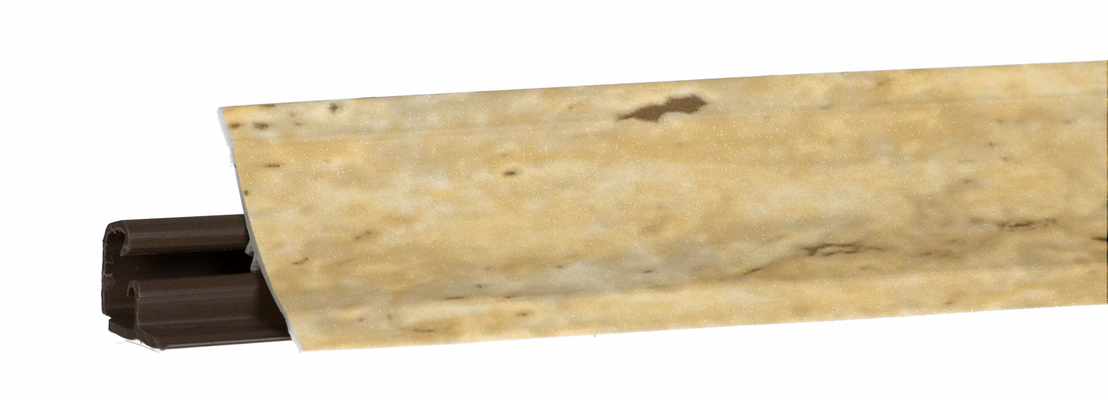 Плинтус пристенный, травертин римский 3021 LB-231-6137 3,0 м - фото - 1